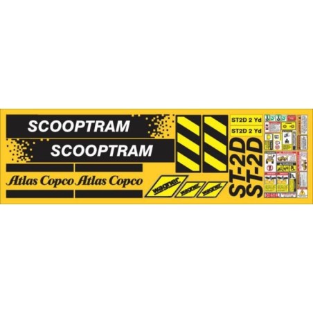 ATLAS COPCO ST2D 2 YARDS SCOOPTRAMP