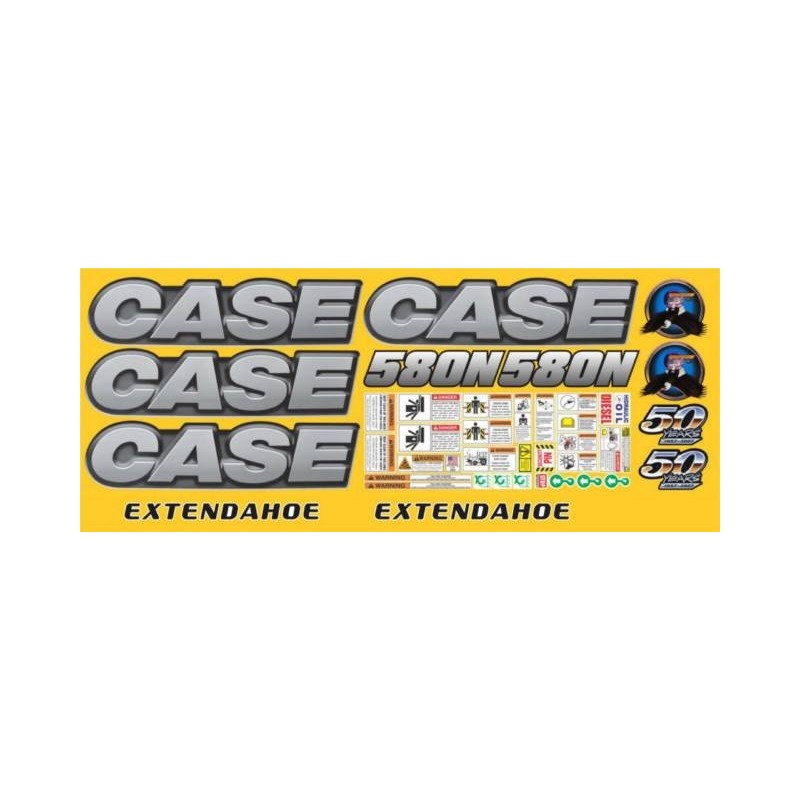 CASE 580N NUEVA CON EXTENSION