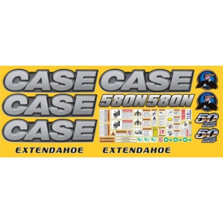 CASE 580N NUEVA CON EXTENSION