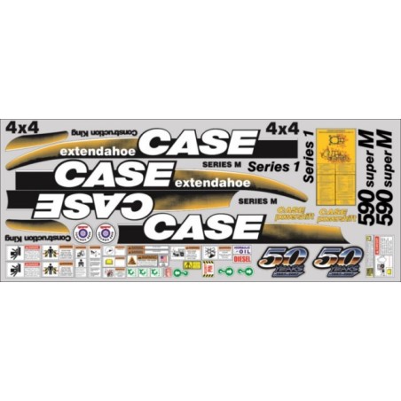 CASE 590 SUPER M SERIES 1 EXTENDAHOE 4X4
