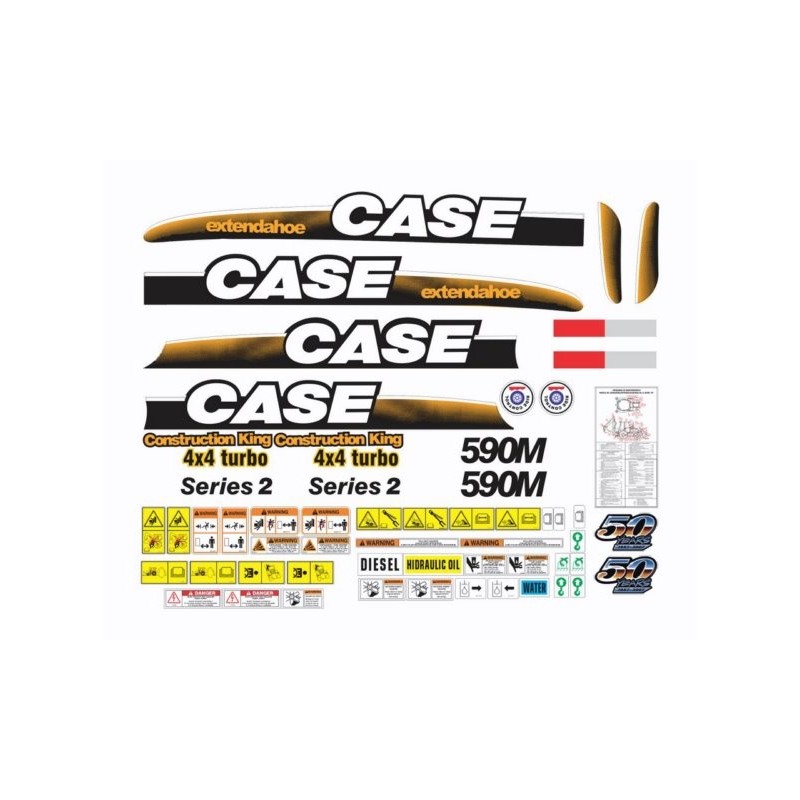 CASE 590M CON EXTENSION