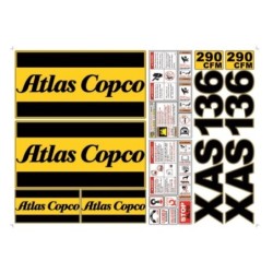 ATLAS COPCO XAS136 290CFM