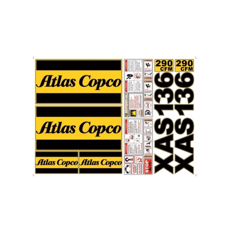 ATLAS COPCO XAS136 290CFM