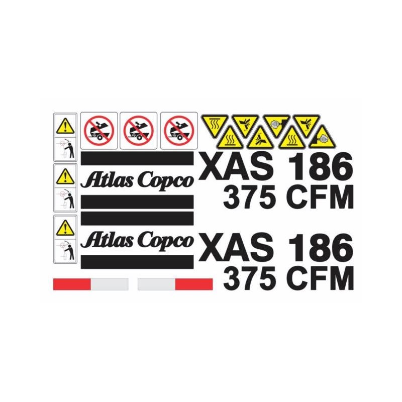 ATLAS COPCO XAS186 375 CFM