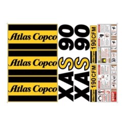 ATLAS COPCO XAS90 190CFM