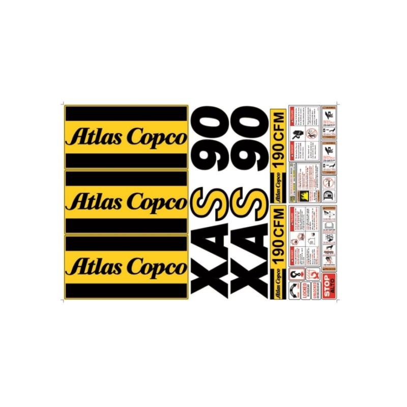 ATLAS COPCO XAS90 190CFM