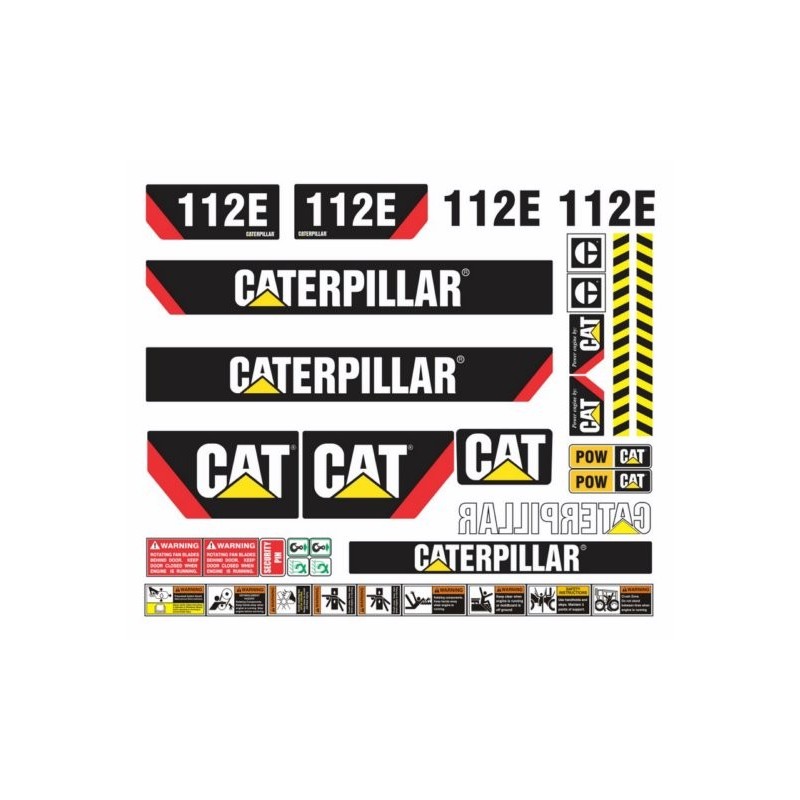 CATERPILLAR 112E MODERNA
