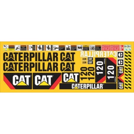 CATERPILLAR 120 22R MODERNA TROQUELADA