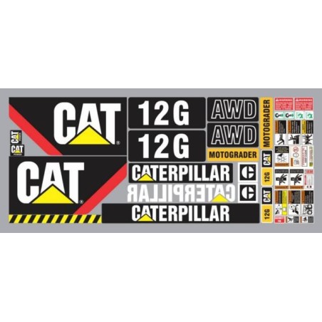 CATERPILLAR 12G MODERNA TIPO H Y M
